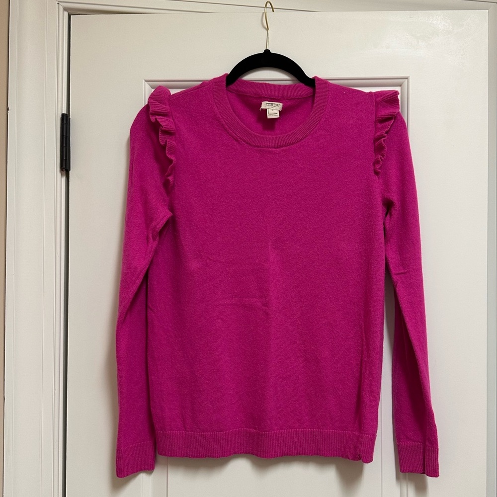 Hot Pink J.Crew sweater